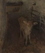 John Singer Sargent A Jersey Calf painting